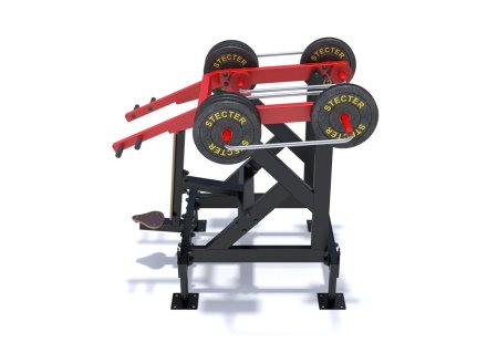 Уличный тренажер "Жим от груди сидя" с изменяемой нагрузкой