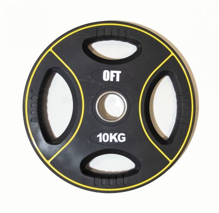 Диск олимпийский полиуретановый Original FitTools 10 кг.