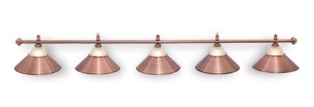 Светильник Alison Red Bronze 5 плафонов