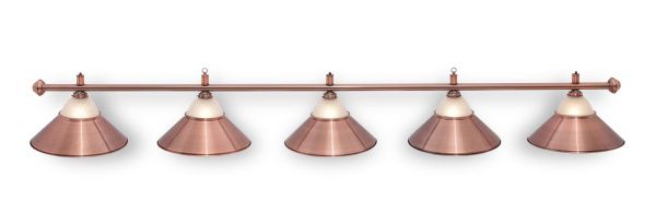 Светильник Alison Red Bronze 5 плафонов