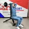Скамья универсальная домашняя складная - Черный-Черный
