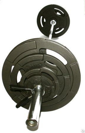 Штанга тренировочная MironFit 51 мм. 100 кг.