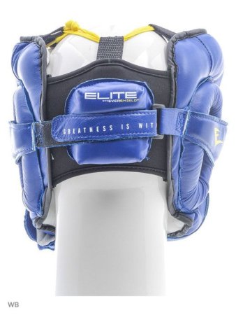 Шлем Everlast Elite Leather Синий M/L