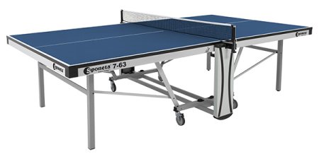 Теннисный стол профессиональный SPONETA S7-63, ITTF (синий)