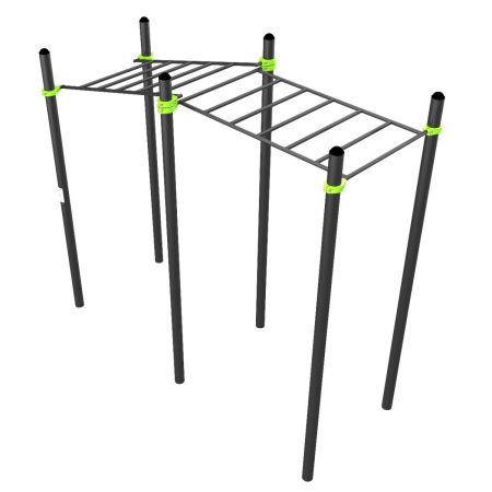 W314 Воркаут (рукоход в подъем, рукоход классический) ZAVODSPORTA