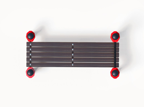 Лавочка для пресса с перекладиной (PAW-28)