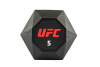 Комплект обрезиненных октагональных гантелей 10 пар от 2,5 до 25кг UFC