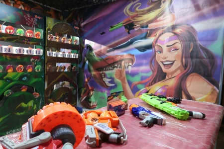 Детский NERF тир "КОСМОС"