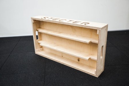 Комплект тяжелоатлетических плинтов + доп. секция (Н=89 см, материал-фанера)