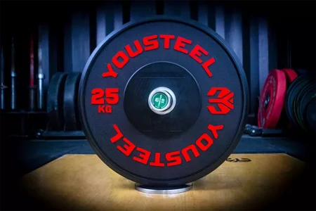 Диск  YOUSTEEL TRAINING PRO 25 кг. черный