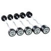 Набор изогнутых полиуретановых штанг (шаг 5 кг, 5 шт) PROFI-FIT 35-55 кг