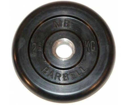 Диски обрезиненные Barbell 2.5 кг. 26 мм.