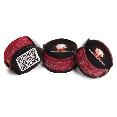 Наклейка для кия Super Diamond с фиброй ø13,2 мм Medium 1шт.