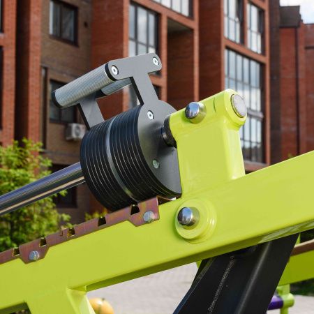 F-2800 Уличный тренажер Жим лежа с переменной нагрузкой ZAVODSPORTA