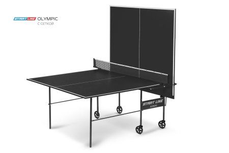Стол теннисный Olympic с сеткой Black