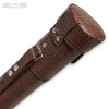 Тубус QK-S Musketeer 1x1 с отделением для удлинителя коричневый аллигатор