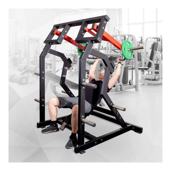 Плечевой жим на свободных весах Protrain PP121 (полностью черный)