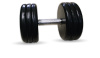 Гантель Barbell 34 кг классик с вращающейся ручкой хром 
