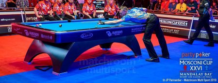 Бильярдный стол для пула "Rasson OX" 8 футов (черный, сланец 30 мм)