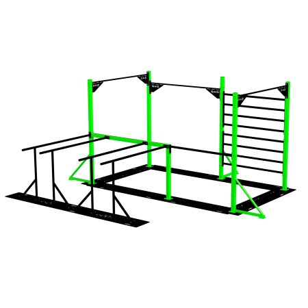 W802 Мобильная рама для воркаута ZAVODSPORTA