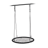 Качели-гнездо подвесные UNIX Line Black 100