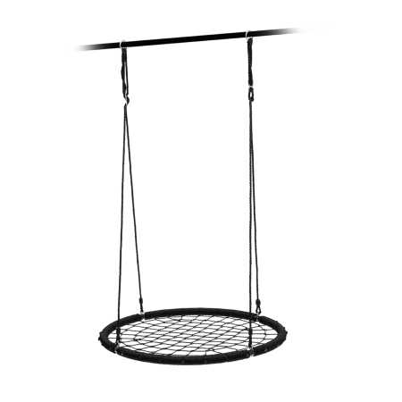 Качели-гнездо подвесные UNIX Line Black 100