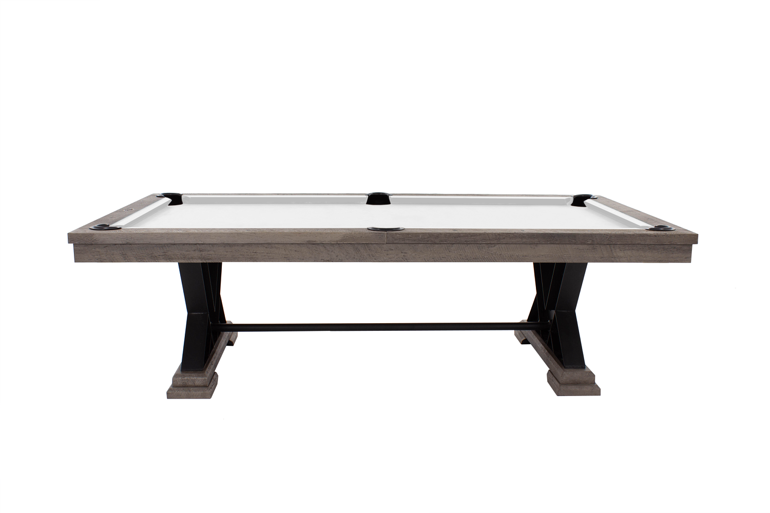 Бильярдный стол для пула RASSON "Vienna" 8 футов (серебристый)