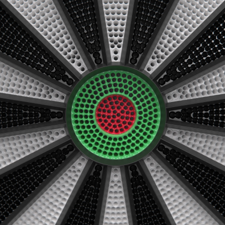Электронный дартс DFC DARB06E, 6 дротиков