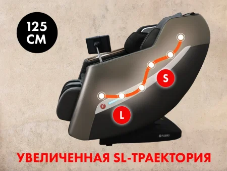 Массажное кресло FUJIMO KENKO Business Edition Графит