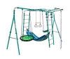 Спортивно-игровой комплекс Midzumi Tenshi Umi Large XL (Гнездо большое зеленое (синий гамак))