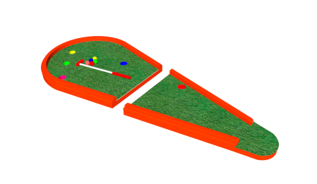 Дорожка для игры  в мини гольф  SUPERSTAR