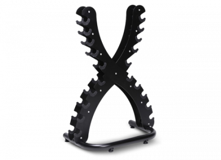 Стойка для хромированных гантелей X-образная Hasttings Digger HD71C1A