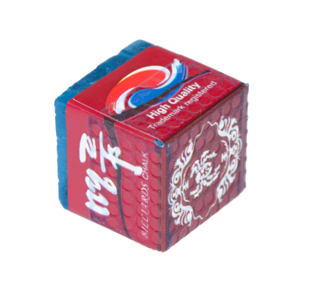 Мел «Ball teck PRO II» (2 шт, в серебристой металлической коробке) синий