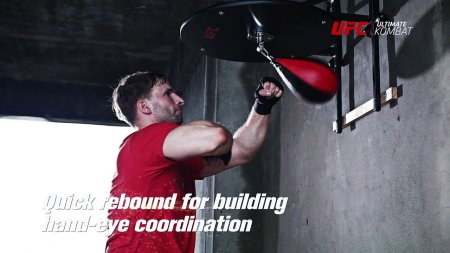 UFC Кожаная груша скоростная 10"х7" (25 см)