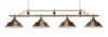 Светильник Fortuna Verona Bronze Antique 4 плафона