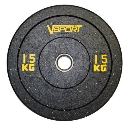 Диск бамперный V-Sport 15 кг.