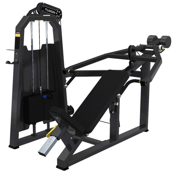 A2013 Наклонный грудной жим. Стек 100 кг