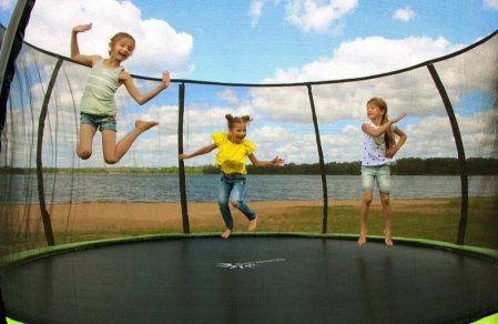 Батут Sundays Champion Premium-D374 (с ограждением)