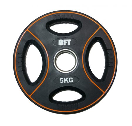 Диск олимпийский полиуретановый Original FitTools 5 кг.