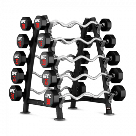 Стойка для изогнутых штанг UFC (10 шт.) UFC-VX10-5108