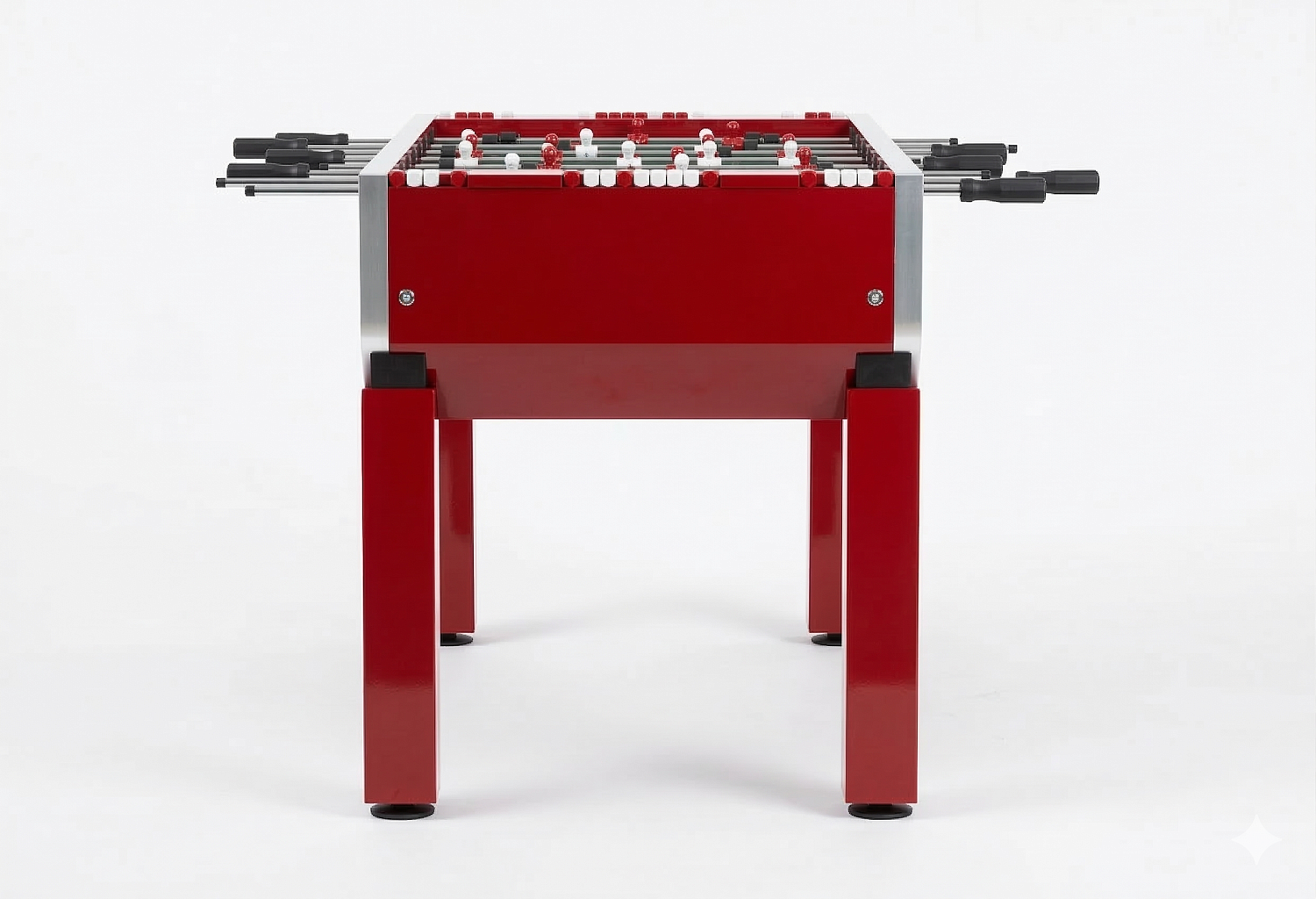 Игровой стол - футбол "NineStar Iron Pro ITSF Red"(144х75,5х90)