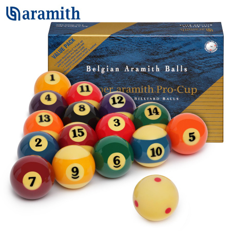 Шары Super Aramith Pro-Cup Value Pack Pool ø57,2мм
