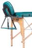 Массажный стол Calmer Bamboo Three 60 (бирюзовый)