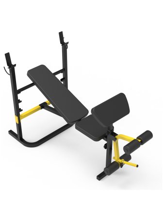 Скамья со стойками под штангу с опциями DFC SPORTSOUL SBE3Q