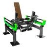 F-2818 Уличный тренажер Разгибание ног сидя с переменной нагрузкой ZAVODSPORTA