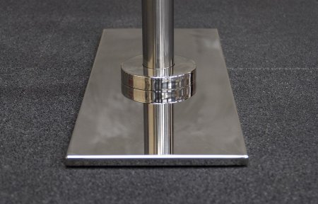 2-х уровневый мобильный (переносной) хореографический станок «Элегант» V2.0 (нерж. сталь)