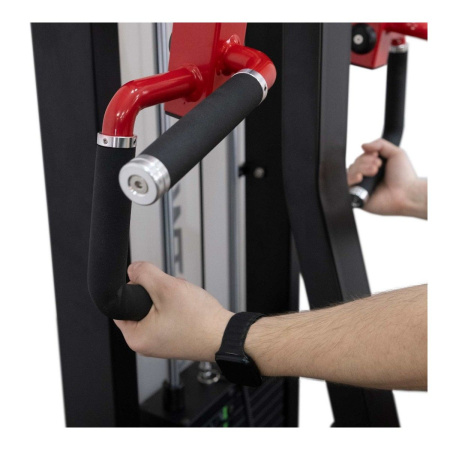 Горизонтальная тяга Protrain CP108 (черно-красный)