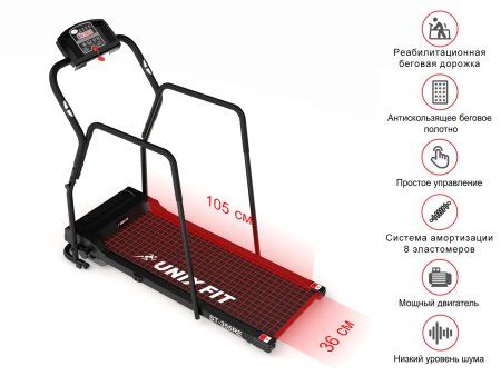 Беговая дорожка UNIX Fit ST-355RE для реабилитации