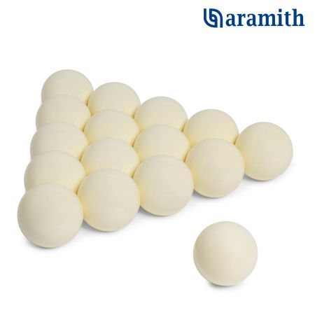 Шары Aramith Premier Pyramid без номеров ø68мм белый биток