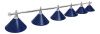 Светильник Fortuna Prestige Silver Blue 6 плафонов